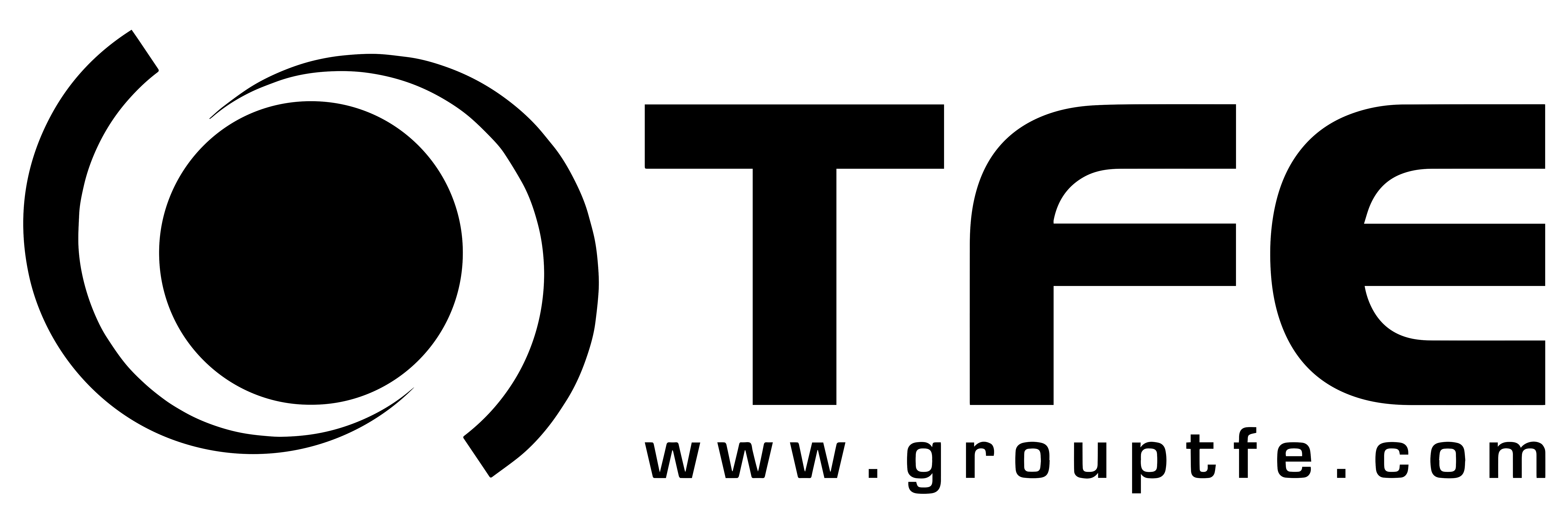 logo tfe noir